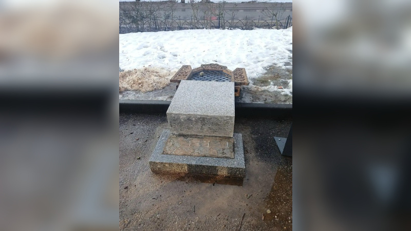 Уронившего скульптуру шмеля вандала задержали в Тихвине