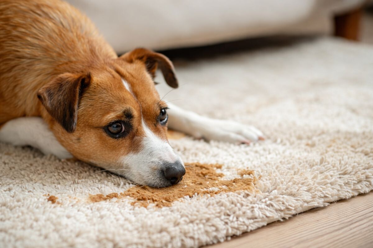 Собаку тошнит 