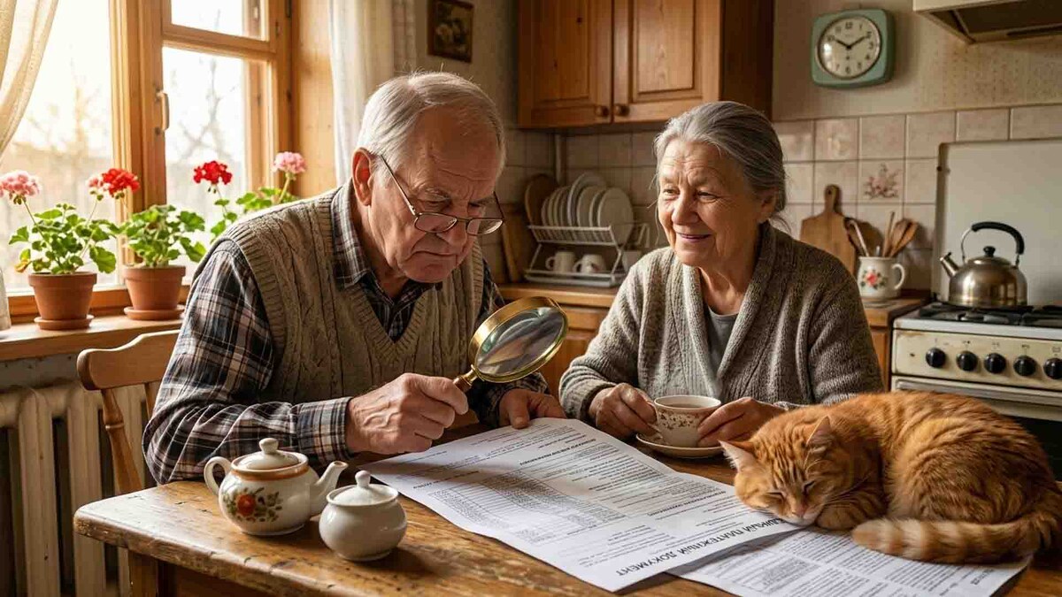Когда решил провести полный аудит платежей ЖКХ, но главный «налоговый инспектор» уснул прямо на документах. 