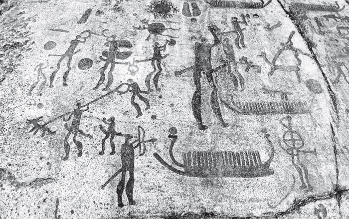Наскальные рисунки в коммуне Танум (Швеция), обнаруженные в 1972 году