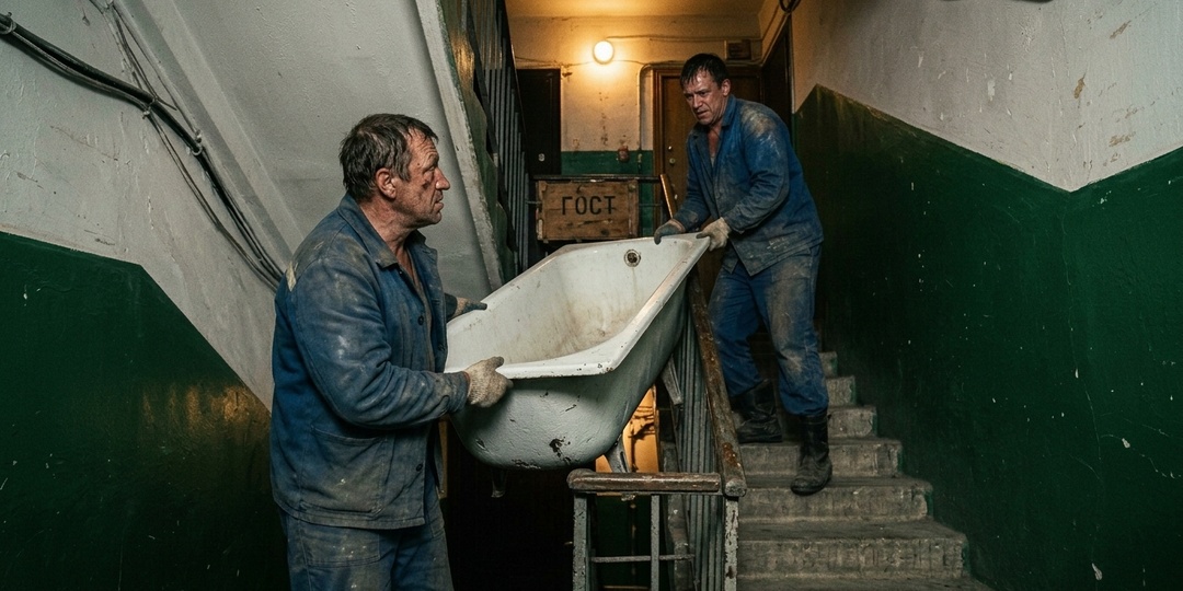 Почему в Советском Союзе ставили только чугунные ванны: 4 скрытые причины