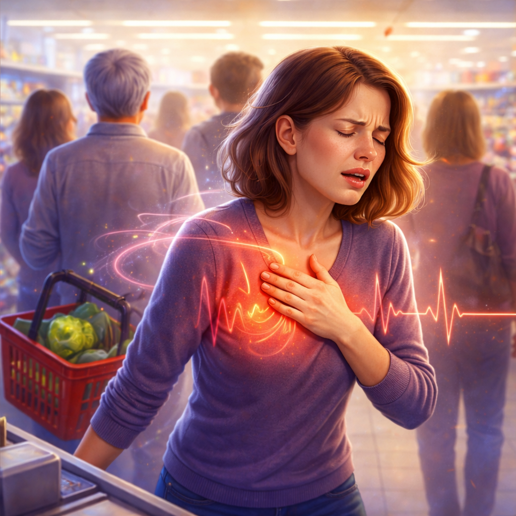 Паническая атака в магазине