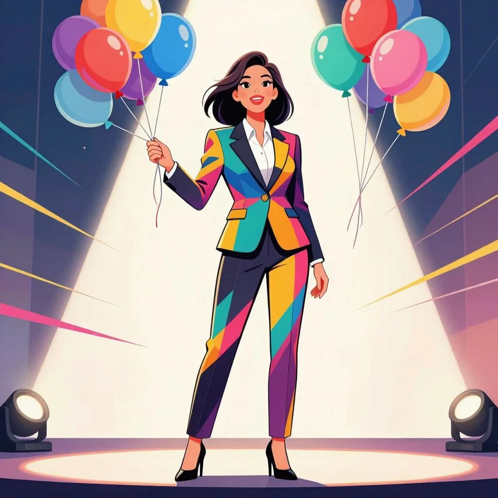 Марафон желаний. Иллюстрация сгенерирована нейросетью