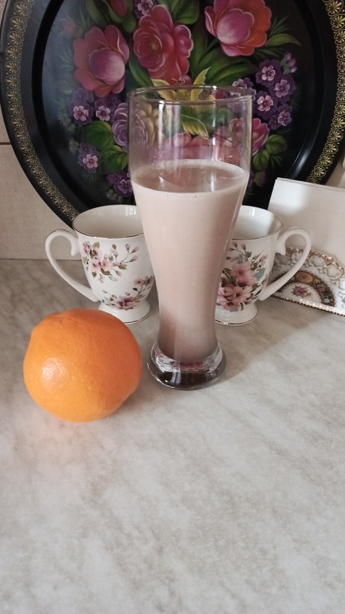 Ммм - это очень вкусно! Свежеприготовленный какао. Фото автора.