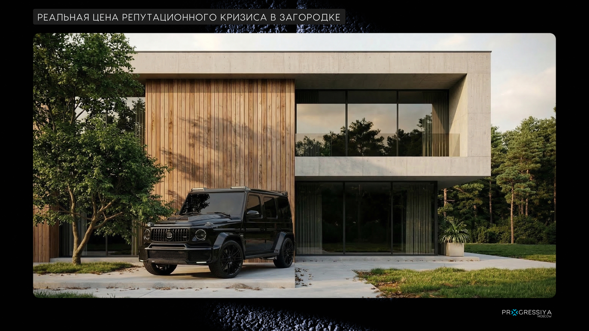 Премиальный загородный дом в коттеджном посёлке Подмосковья