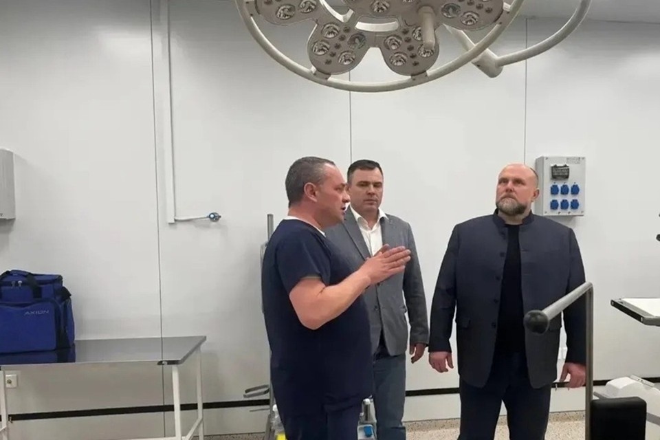    Замминистра здравоохранения РФ Андрей Плутницкий побывал с рабочим визитом ДНР. Фото: Минздрав России