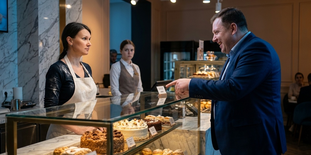 «Торт за 50 тысяч? Ты за год столько не видишь», — ржал мужик в очереди. Он не знал, что стоит передо мной — владелицей