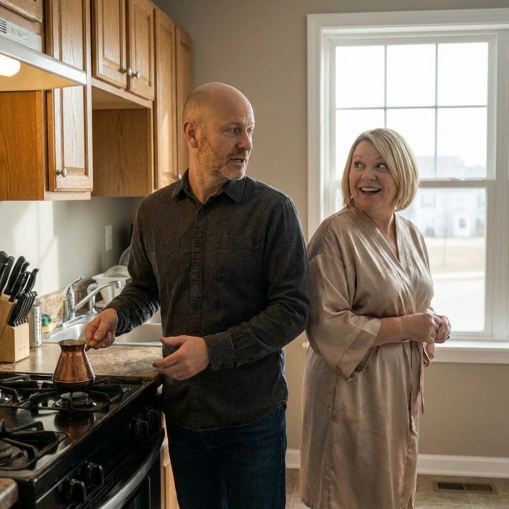 Ты чего такой довольный с утра?