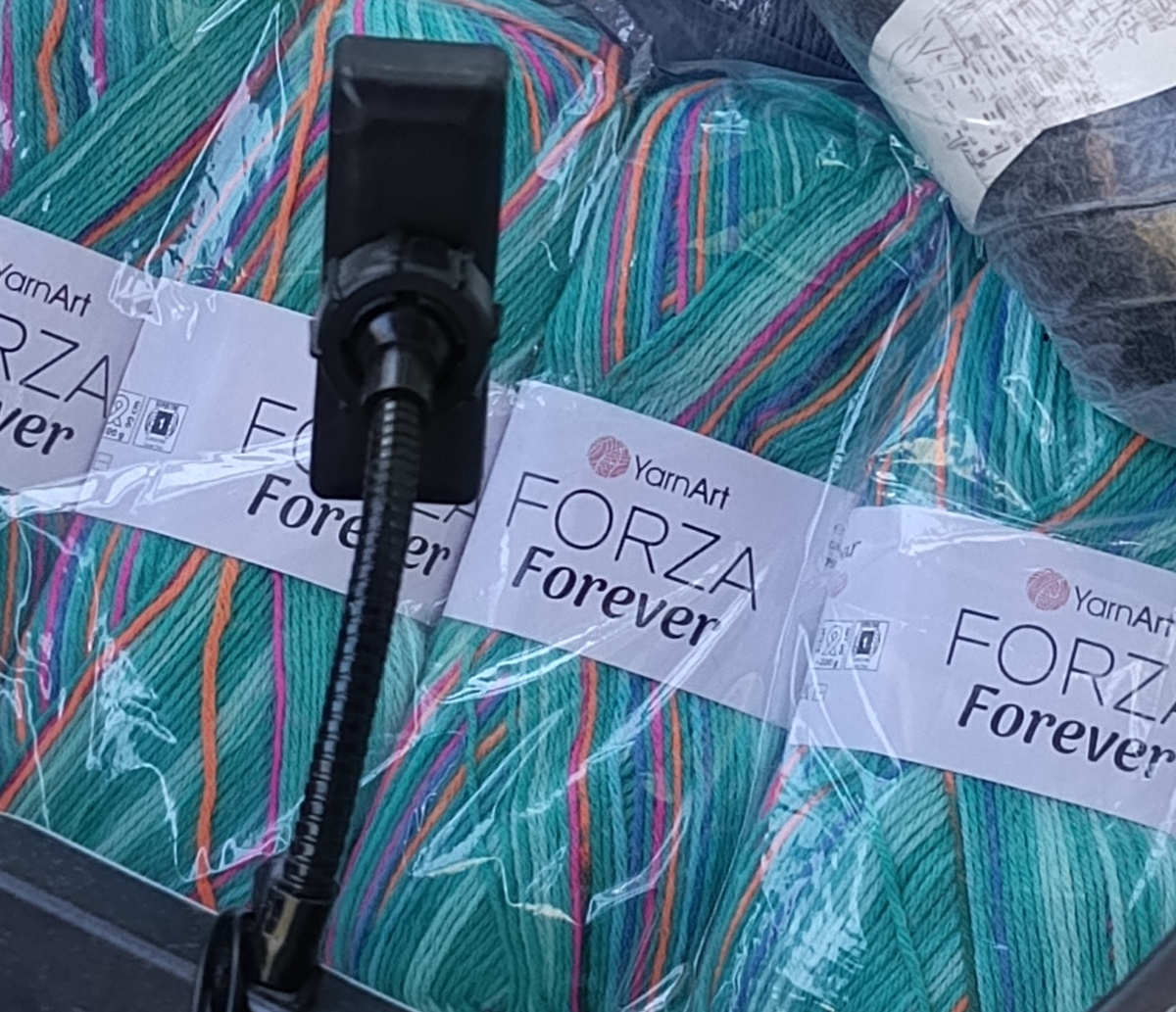 Собственно пряжа из которой я вязала