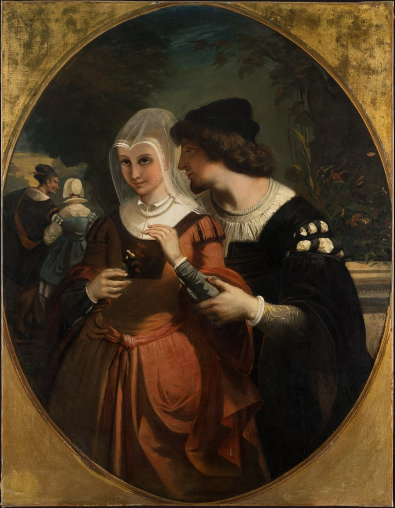 Романтическая пара, 1839–1839