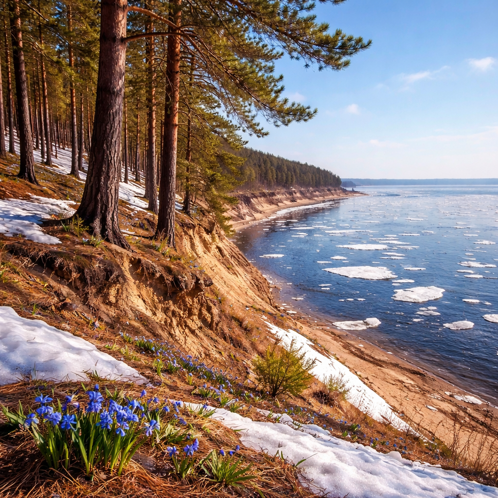 Конаковский бор "глазами" ИИ