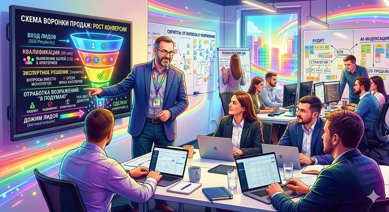 Развитие отдела продаж. 