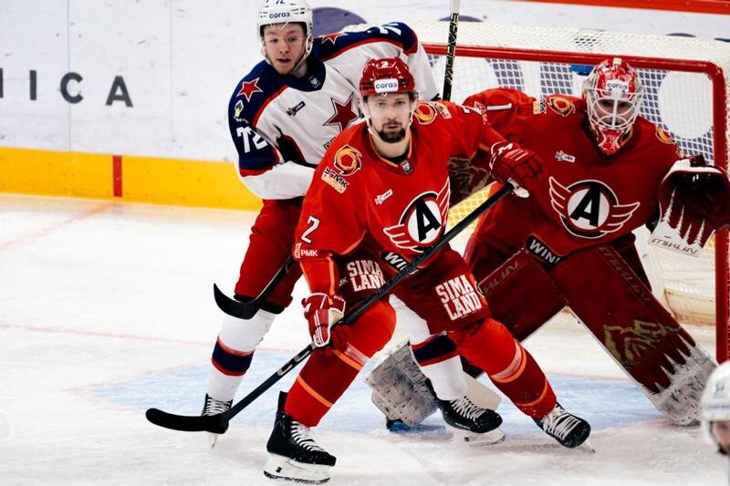    Фото: пресс-служба ХК «Автомобилист» / Момент матча