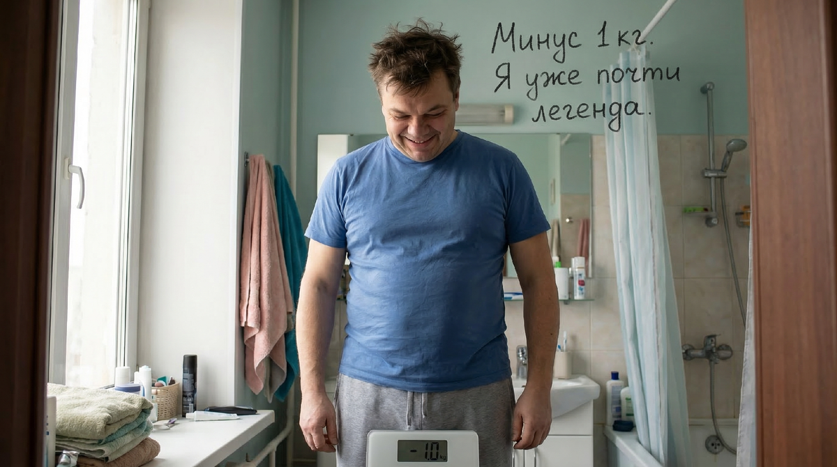 Эйфория от первых успехов в похудении