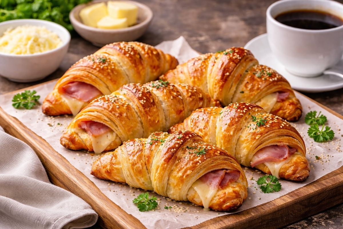 Хрустящие круассаны