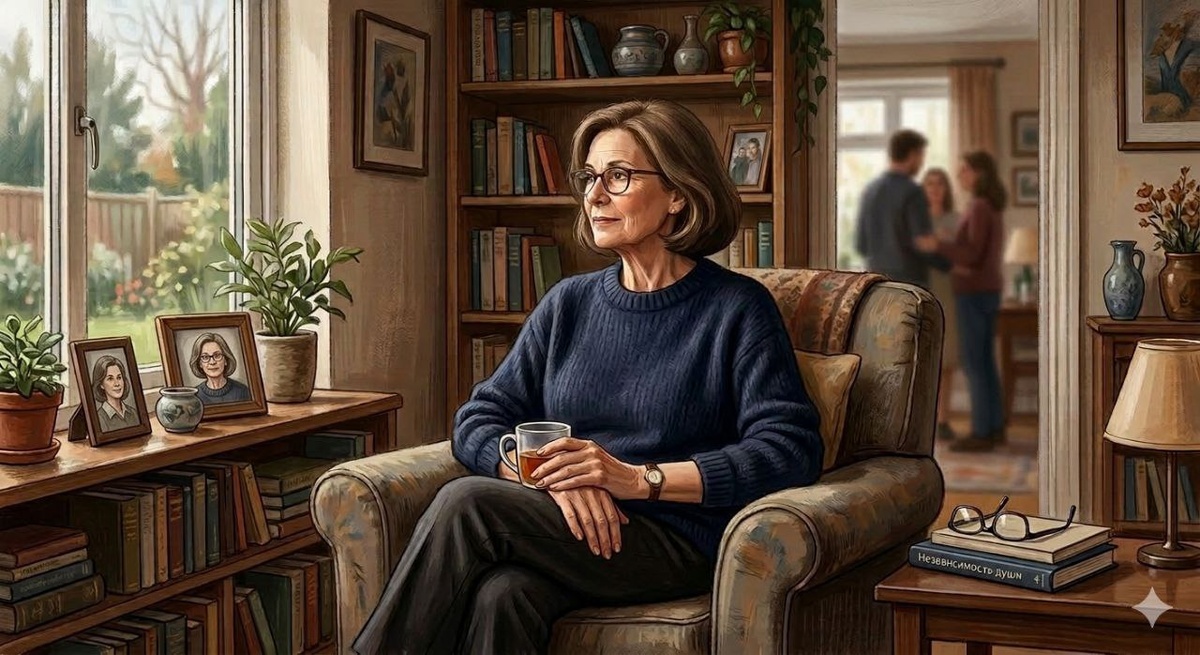 Иллюстрация: Женщина после 50