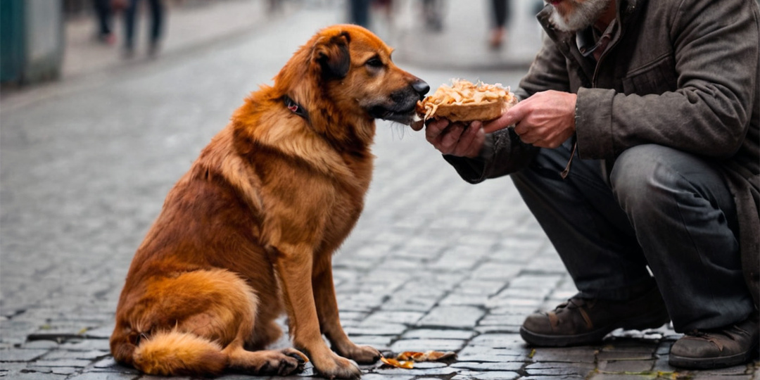 Бомж и Манечка