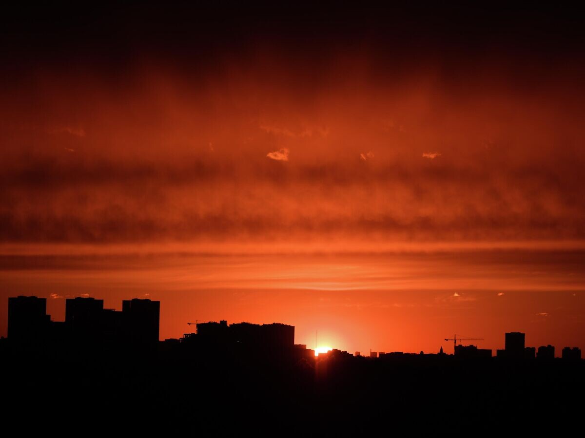    Закат в Москве | © РИА Новости / Владимир Астапкович
