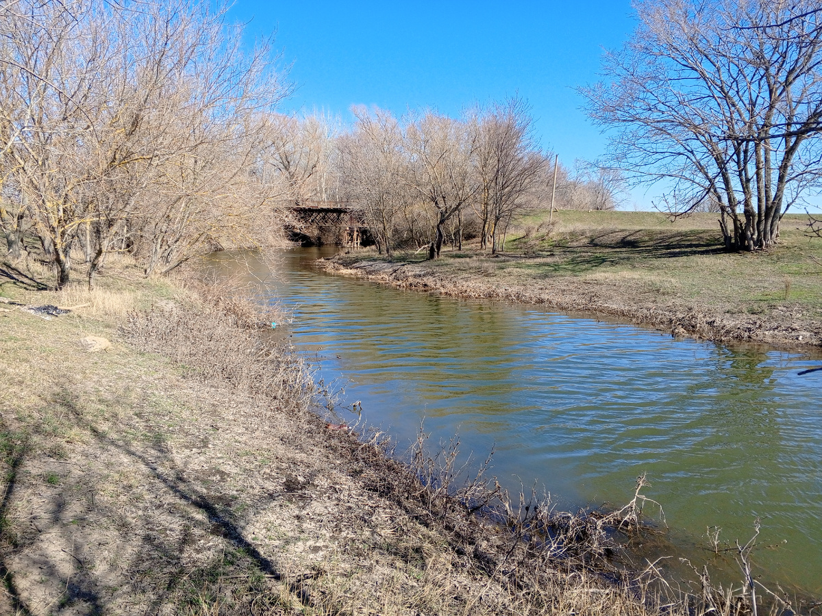 Мост через реку Крынка. Фото авторов