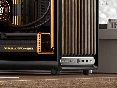 JONSBO выпустила компактный корпус D33 с элементами из дерева и поддержкой 360-мм СЖО