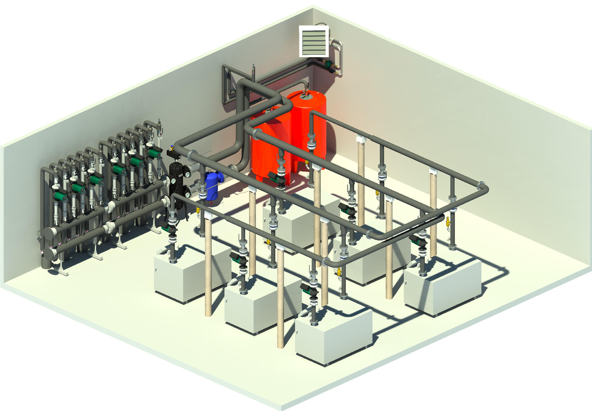 Общий вид котельной