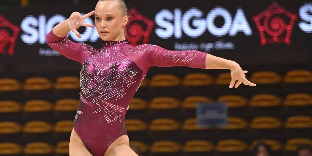 Воронежская гимнастка Ангелина Мельникова снова победила на клубном Чемпионате Италии