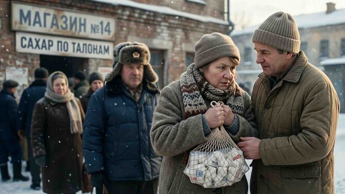 Привычка не выпускать ценное из рук осталась еще с очередей девяностых!