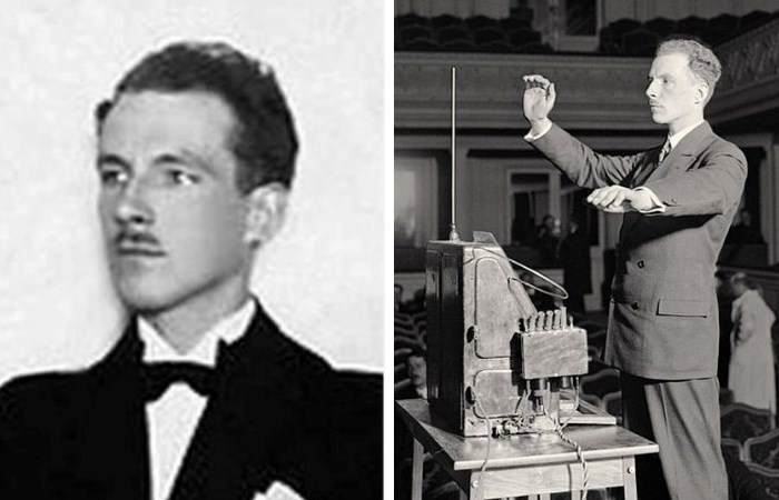 Лев Термен в юности