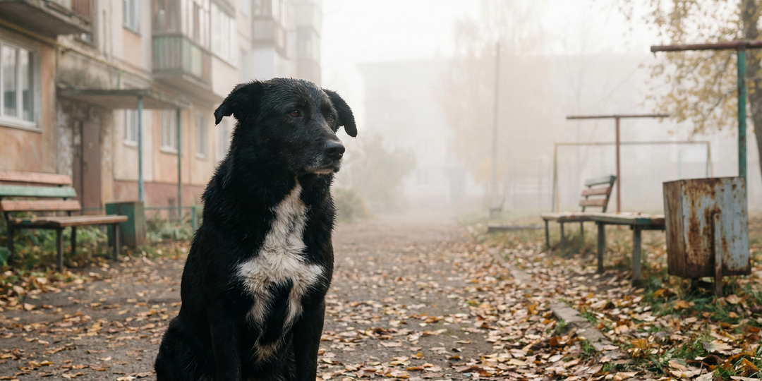Чёрный пёс со двора был моим единственным другом