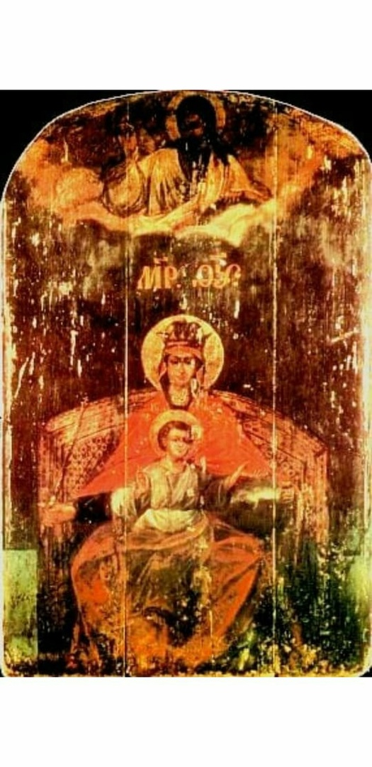 Державная икона Пресвятой Богородицы: архивная фотография взята из открытых источников