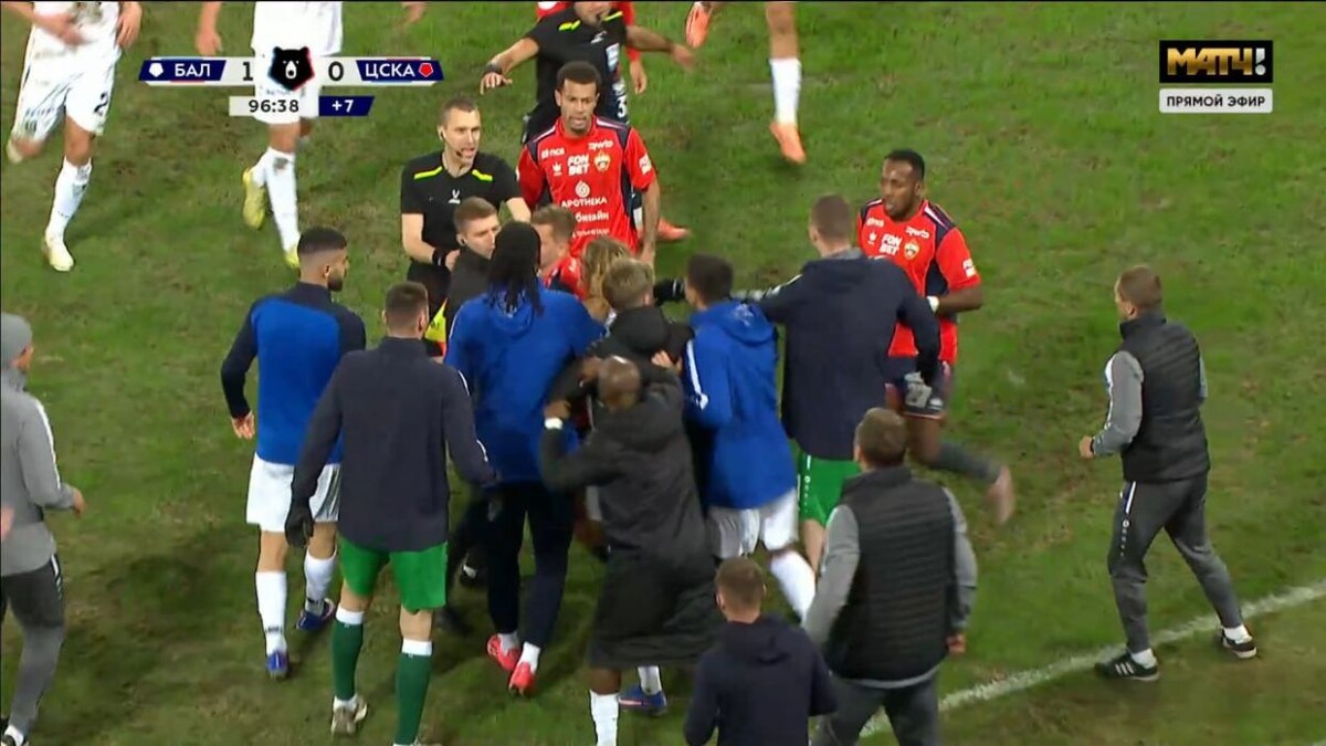 Массовая драка в добавленные 7 минут превратившиеся в кошмар