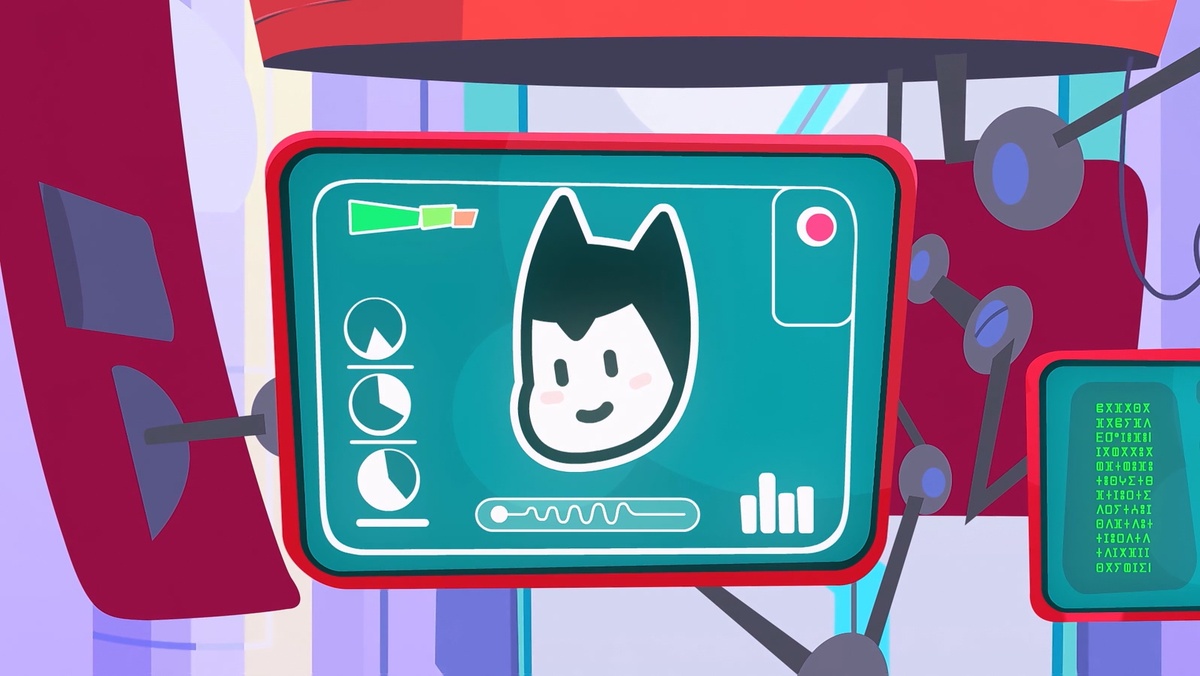 ОлТиТу (ОТ2) кадр из серии 37-ой "Болезнь роста." 