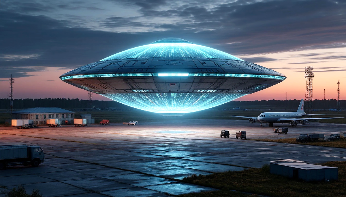 Над комплексом в Усово находился неопознанный аппарат.