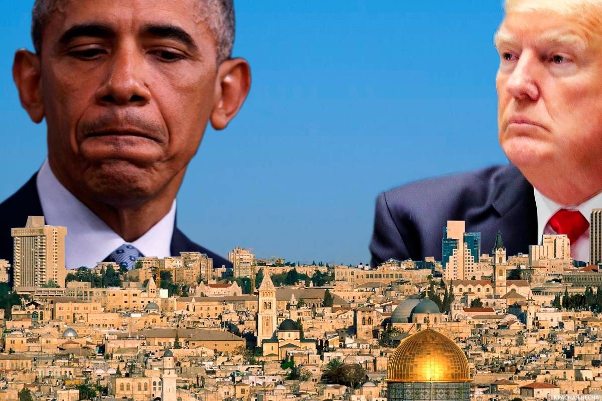     Обама и Трамп   
Сергей Кайсин (с) ИА Красная весна