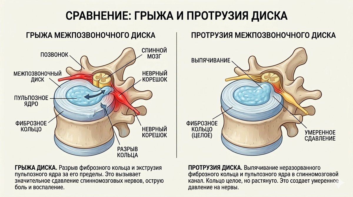 Изображение позвонка носит условный характер.