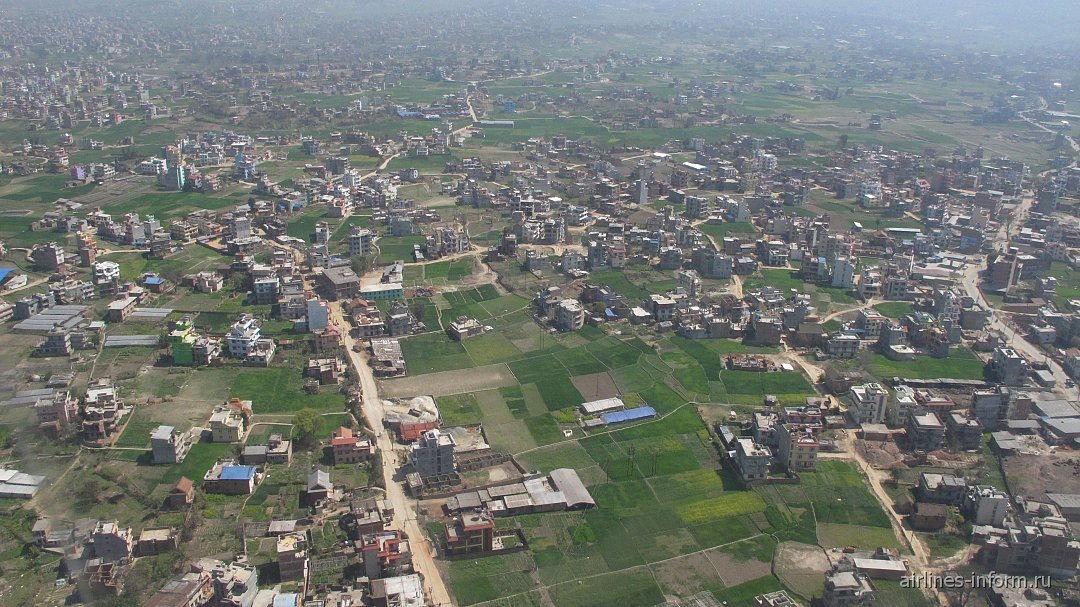    Жилые кварталы в пригороде города Катманду