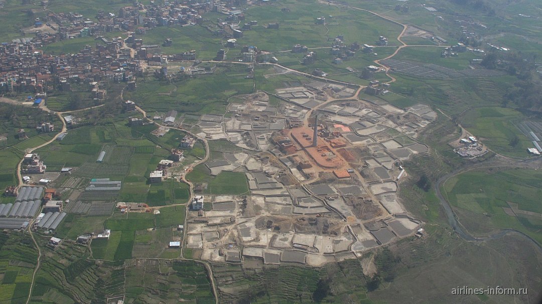    Кирпичный завод в пригороде Катманду