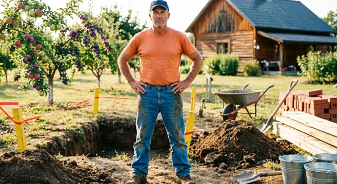 Хорошо иметь погреб на даче