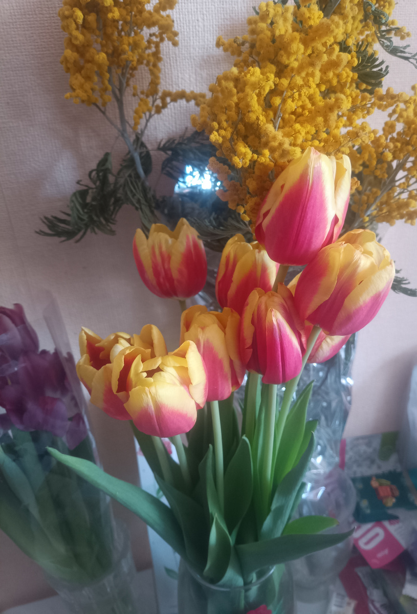 Цветочки с 8 марта