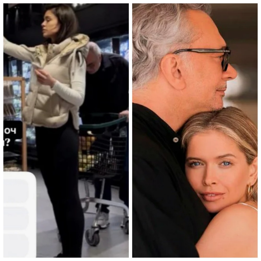 Фотографии Константина Меладзе с молодой брюнеткой облетели Сеть мгновенно (слева)