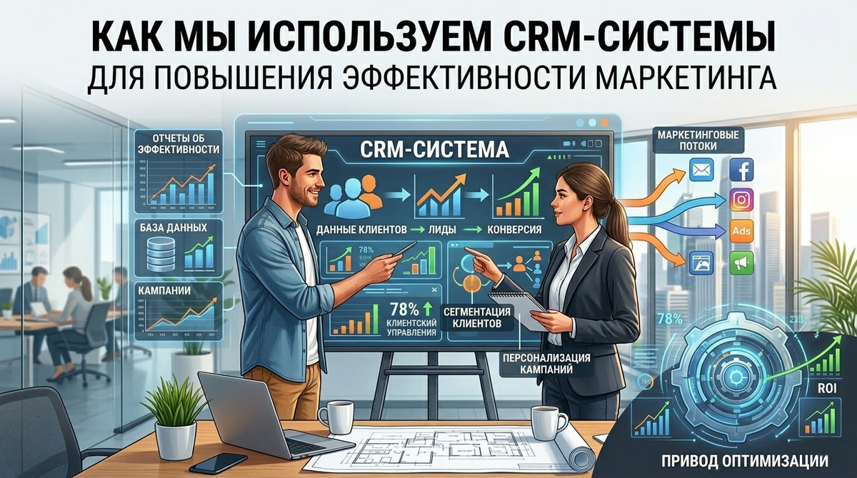 Как мы используем CRM-системы для повышения эффективности маркетинга.