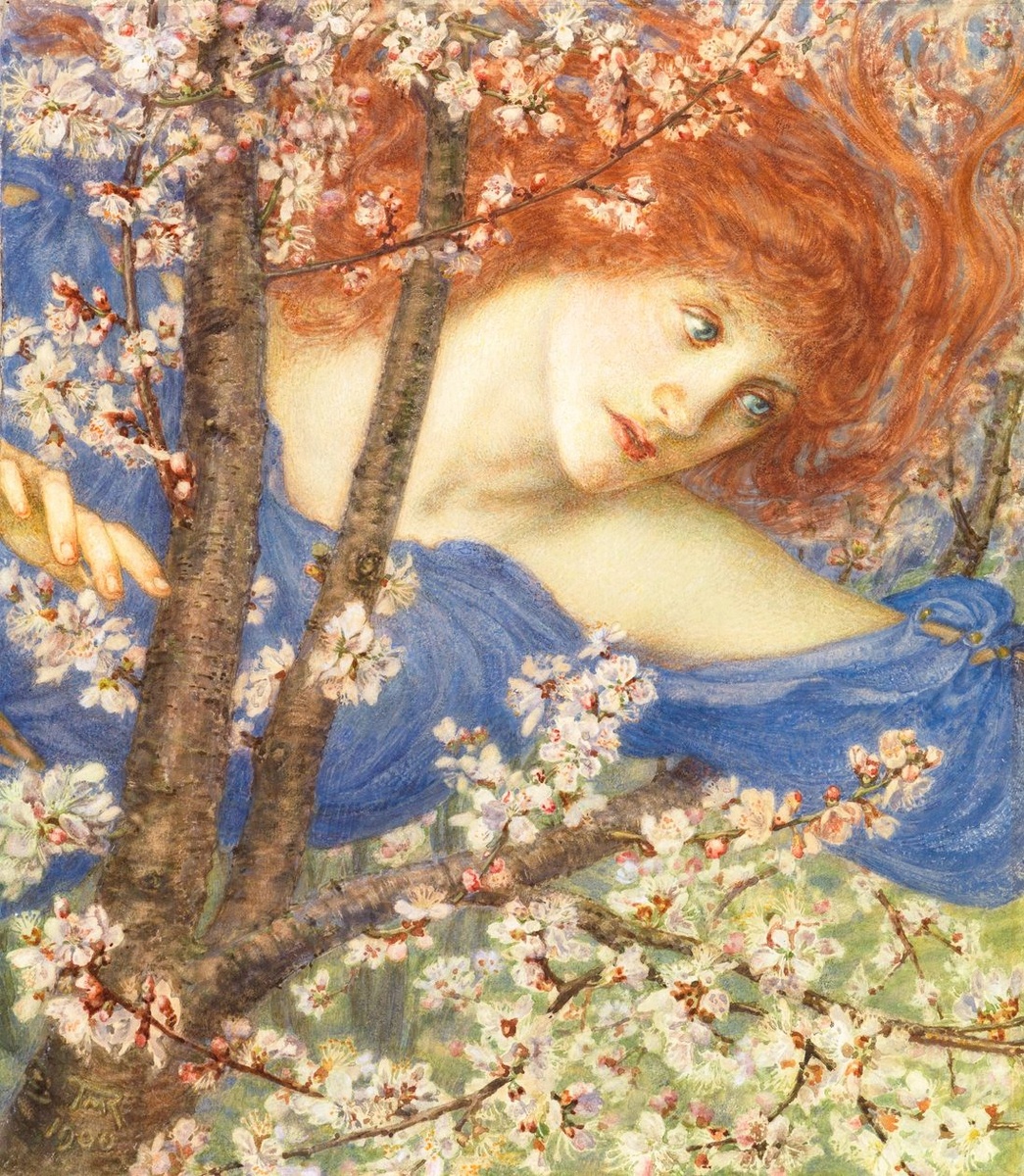 Томас Рук "Дух миндального дерева" (1900)