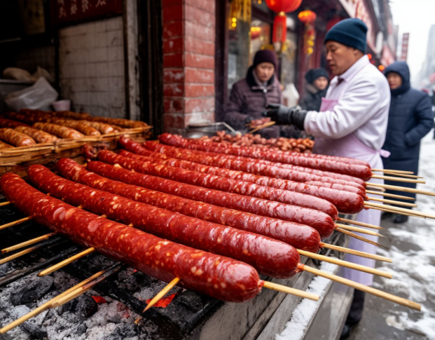 Знаменитая харбинская "красная колбаса"