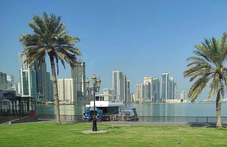    Лагуна Халид в Шардже Фото: Анна Табаева, личный архив