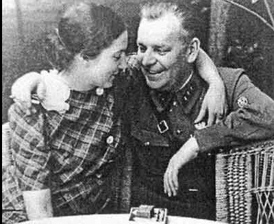 Н. С. Власик с женой Марией Семёновной, 1930-е годы