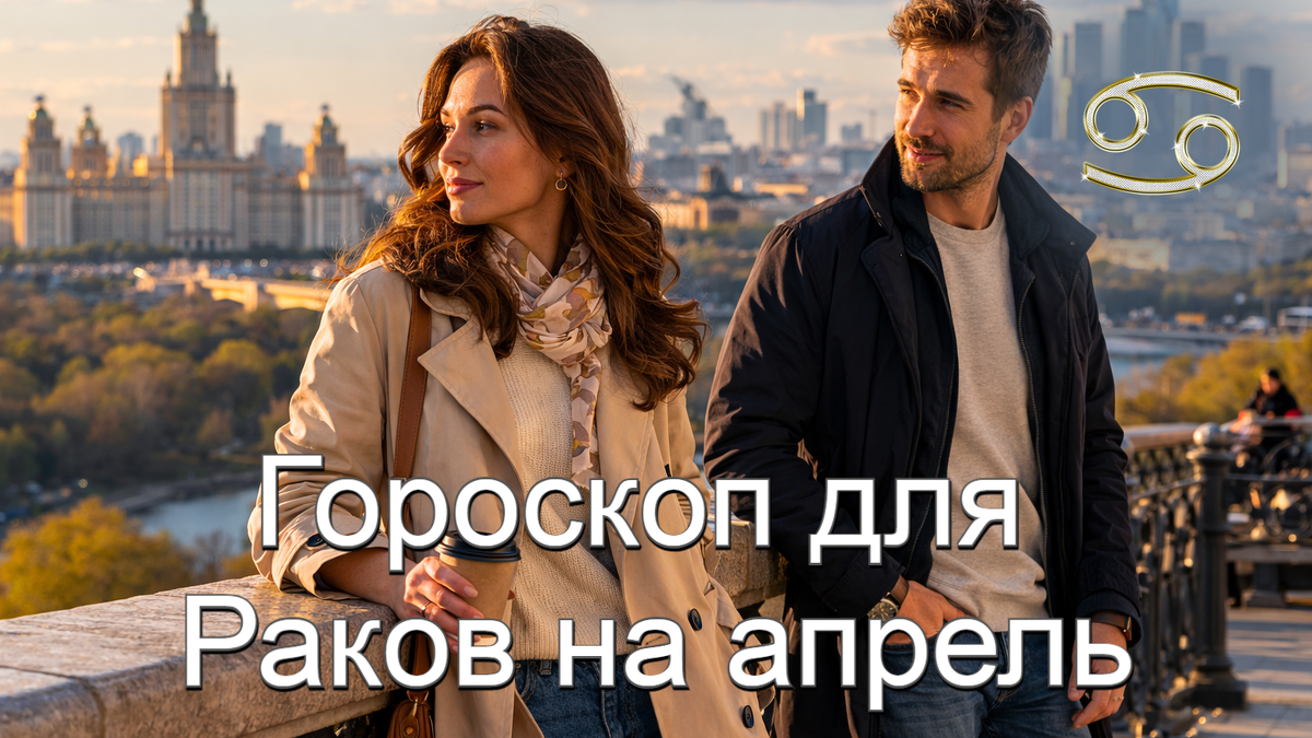 Гороскоп для мужчин Раков и женщин Раков на апрель