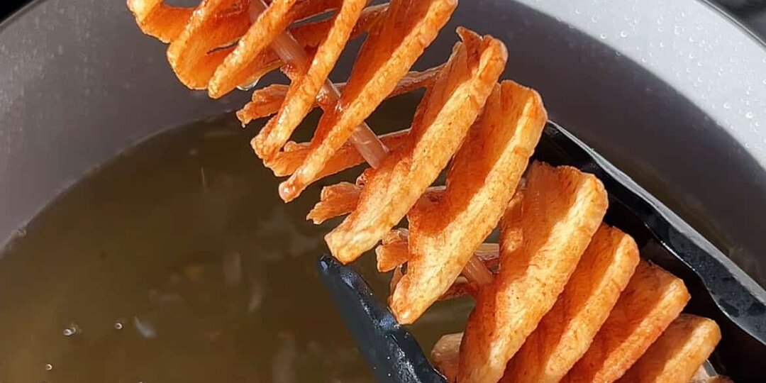 Картофель "Торнадо" (быстрый рецепт за 15 минут)