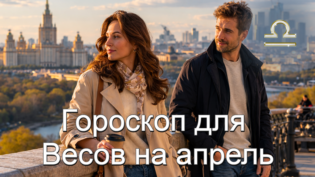 Гороскоп для мужчин Весов и женщин Весов на апрель