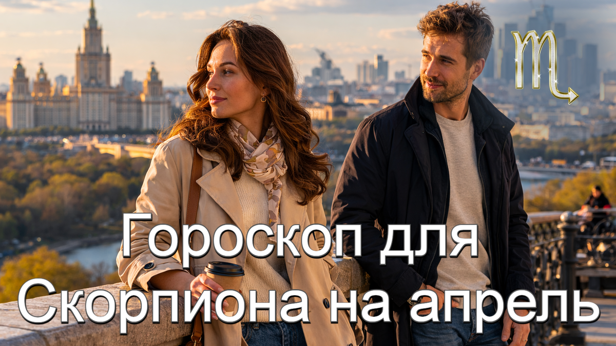 Гороскоп для мужчин Скорпионов и женщин Скорпионов на апрель
