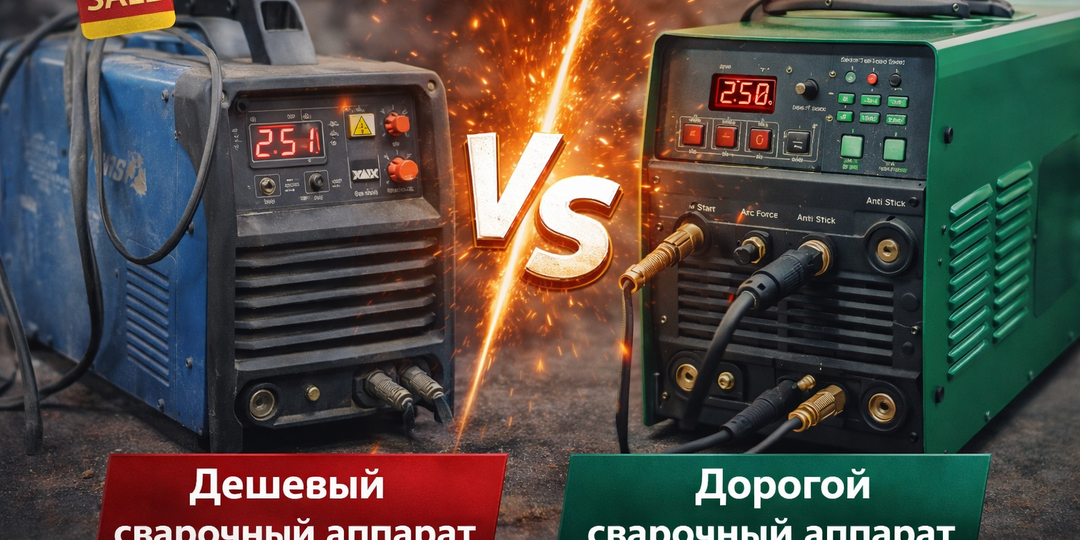 Чем дорогой сварочный аппарат отличается от дешевого на практике